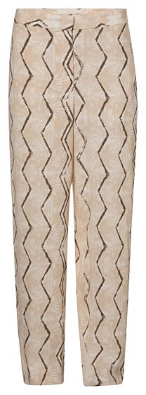Wide leg printed trousers 1201240-215-306071