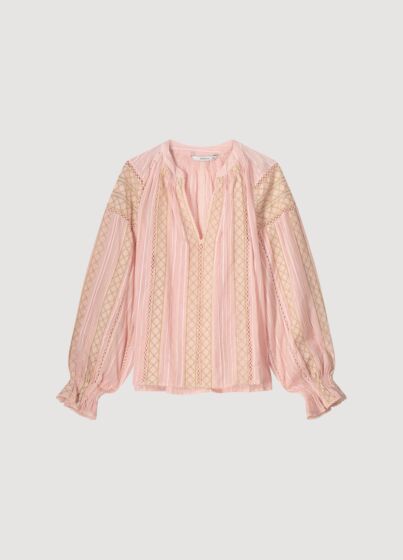 Top Stripe Voile 2s3046-11962-554