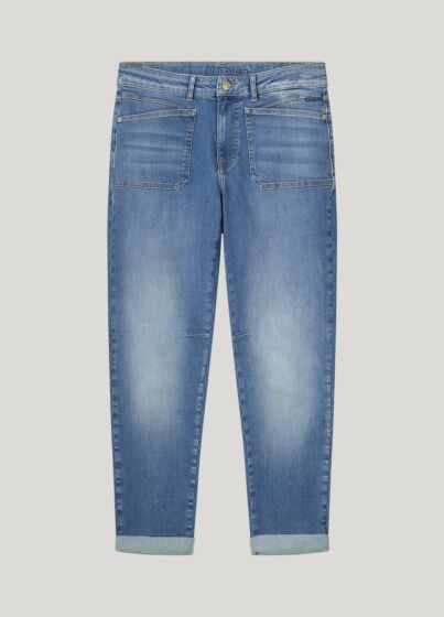 Tapered jeans soft indigo denim 4s2771-5094-453