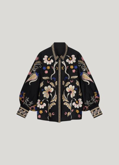 Blouse Embroidered Voile 2s3195-11939-990