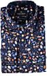 Shirt stretch rugby Mid  blue 32.6543-117