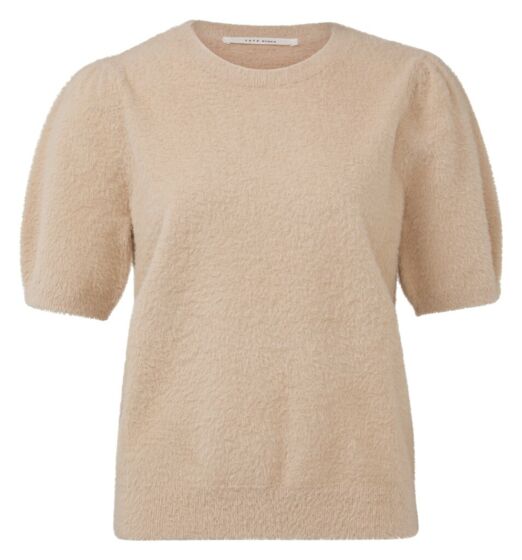 Crewneck sweater in fluffy yar 1-000131-208-41209