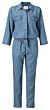 Chambray jumpsuit with pockets 124122-014-01118