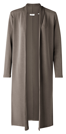 Cardigan with scarf collar 101900-021-90809