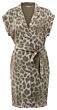 Dress leopard print MILK BROWN -601186-507-999511