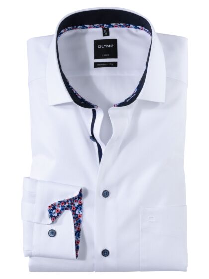 Overhemd OLYMP Luxor modern fit wit