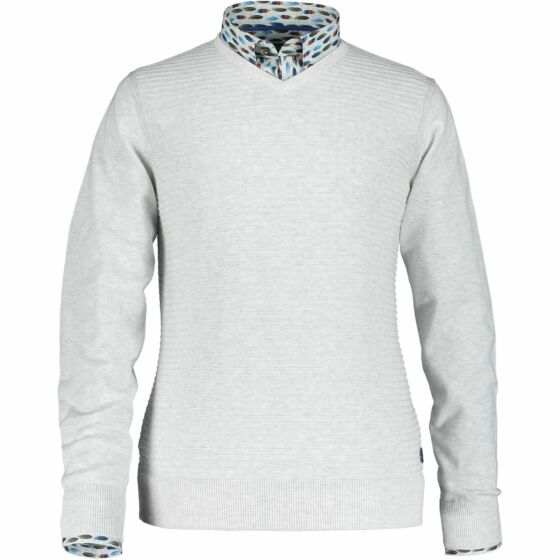 Pullover V-Neck Plain 10196-1700