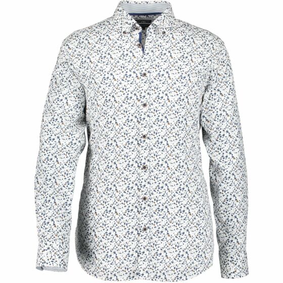 Shirt LS Printed Poplin 10204-5784