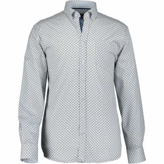 Shirt LS Printed Poplin 10209-8411