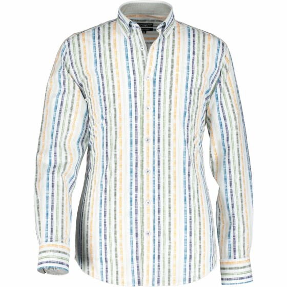 Shirt LS Printed Poplin 10222-3727