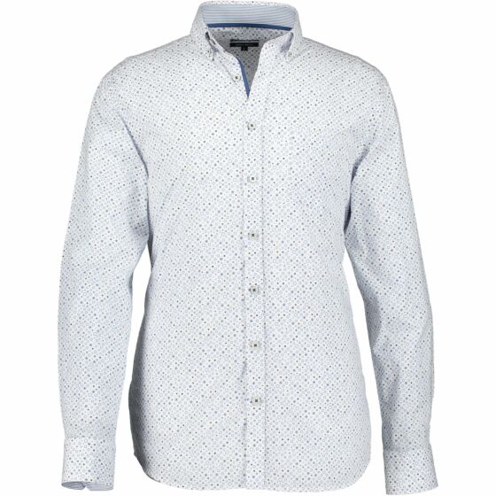 Shirt LS Printed Poplin 10300-5784