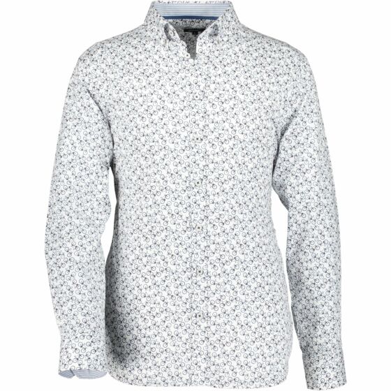 Shirt LS Printed Twill 10301-5784