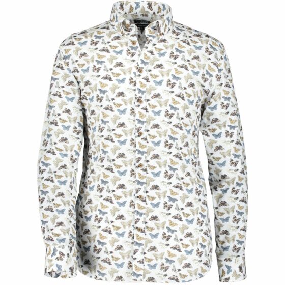 Shirt LS Printed Poplin 10336-1184
