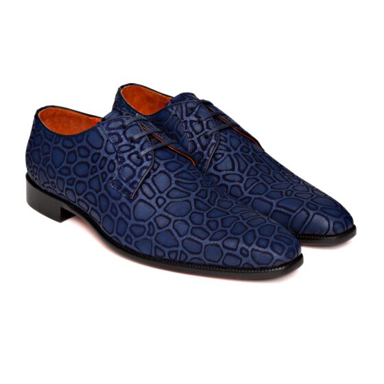 Schoenen Melik cava donkerblauw 108a036-06