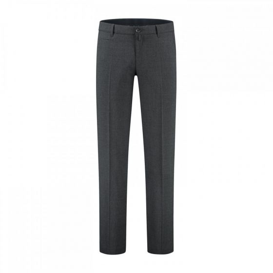 Pantalon COM4 modern chino wool dark grey