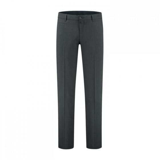 Pantalon COM4 modern chino wool dark grey