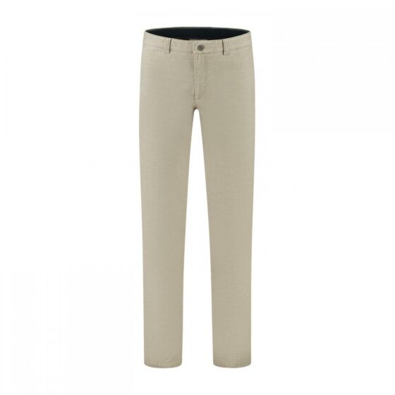 Pantalon COM4 modern chino beige wool