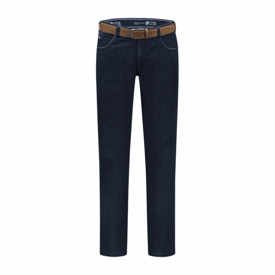 * Pantalon swing front printed denim 2160-4297