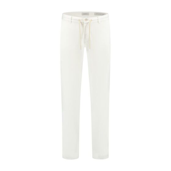 Broek NORTH84 refined chino off white