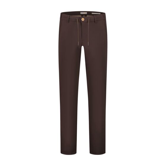 Broek NORTH84 travel dark brown