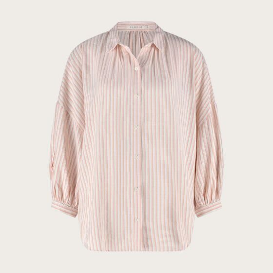 Blouse FLOREZ cath orange stripe