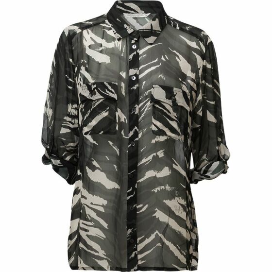 Blouse tiger viscose multicolour 2s2482-11231-120