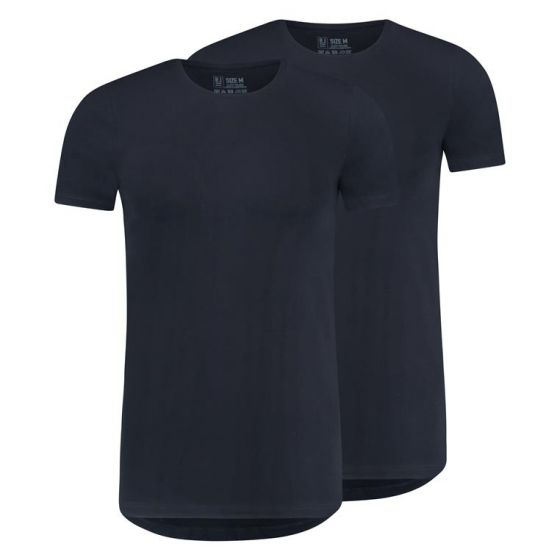 T-Shirt 2 maastricht o stretch blauw 37-050-280
