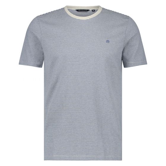 T-shirt fine stripes Premium blue 41.3170-115