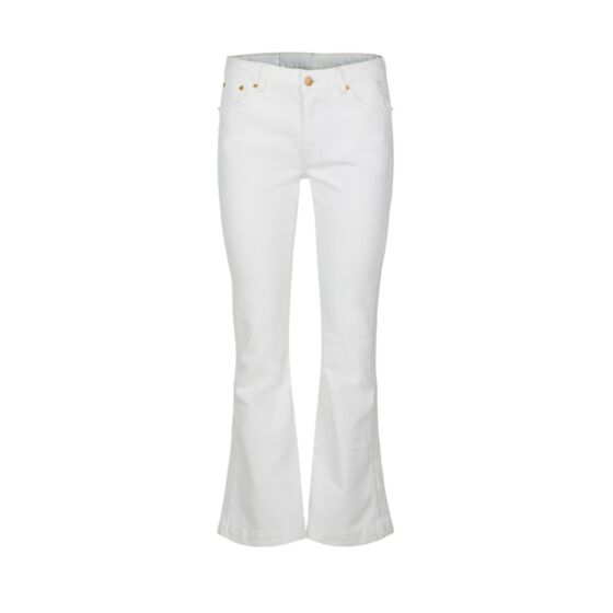 Jeans white flared midweight denim 4s2100-5084-111