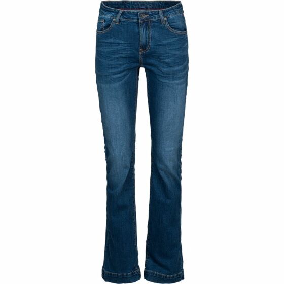 Jeans flared wash dark blue 4s2023-5060-488