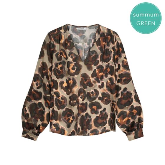 Blouse SUMMUM animal viscose