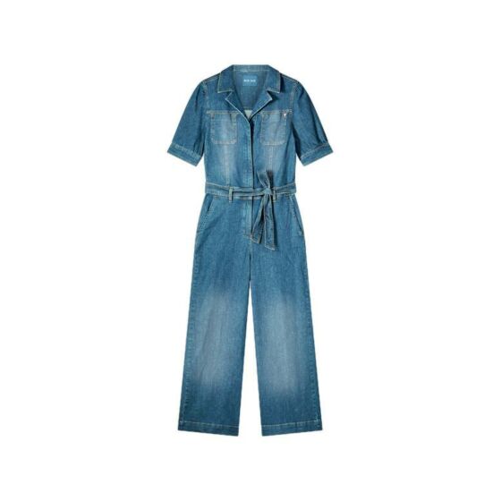 Jumpsuit SUMMUM stretch vintage blue denim