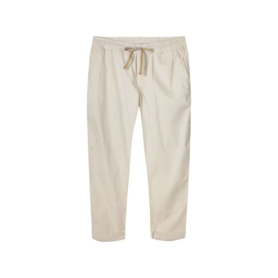 Broek SUMMUM jogger light weight twill ivory