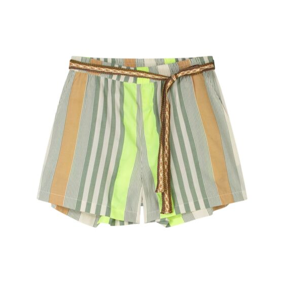 Short SUMMUM stripe fluo multi
