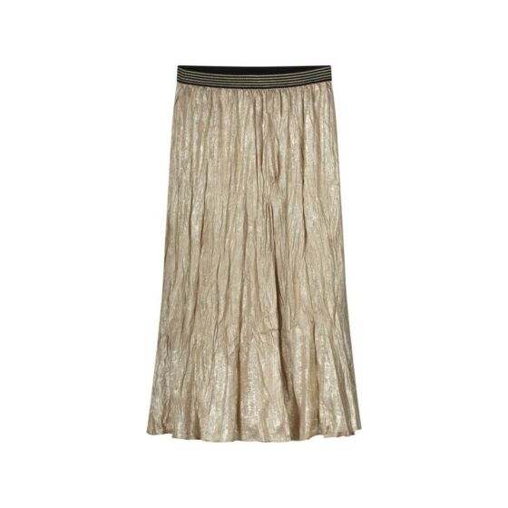 Rok SUMMUM lamee metallic crinckle gold