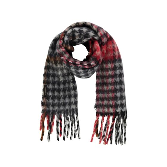 Sjaal SUMMUM woven pied de poule -*