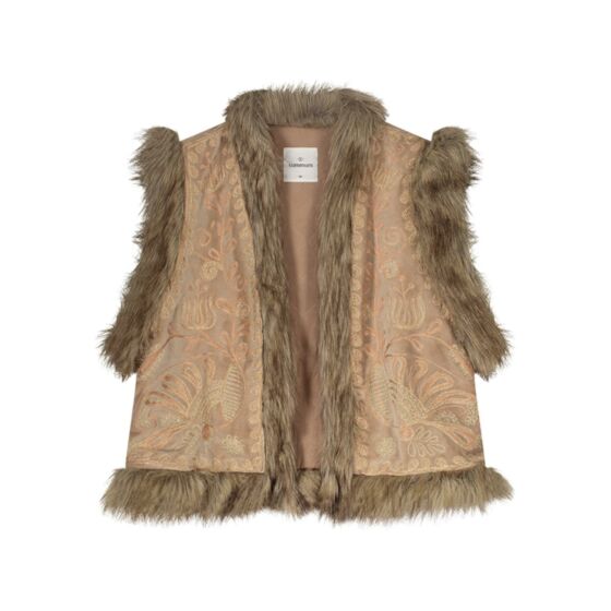 Gilet SUMMUM embroidered verlours