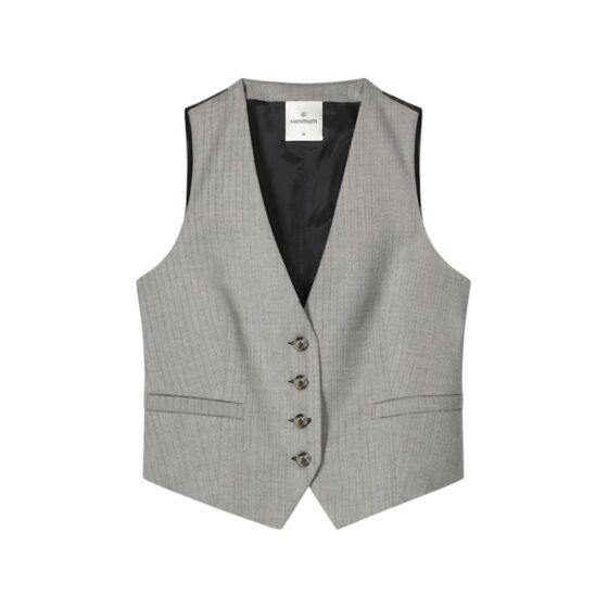 Gilet SUMMUM herringbone