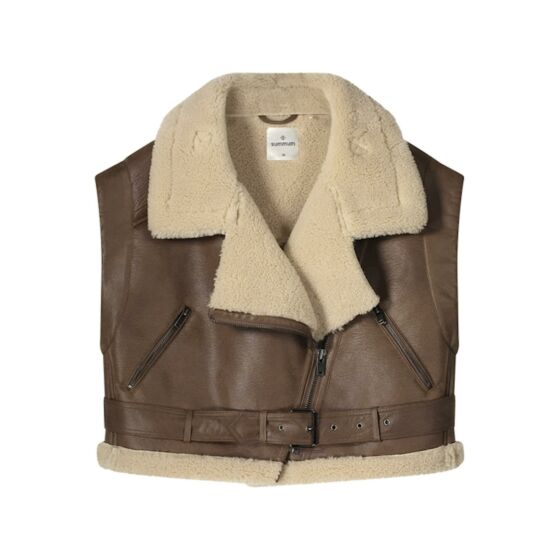 Gilet SUMMUM lammy olive