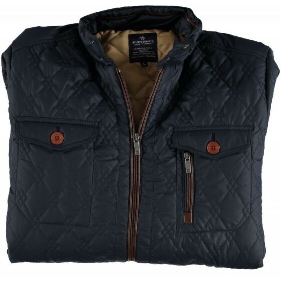 Jacket Stepped 4 pockets Navy 99.7020-110
