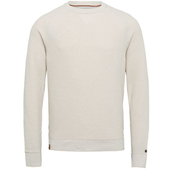 R-neck cotton mouline slub Humus CKW2208301-7145