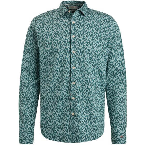 Shirt Print Poplin Gray Mist CSI2309228-6003