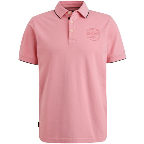 Short sleeve polo Moonlight Mauve PPSS2504867-4038