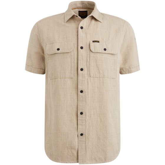 Short Sleeve Shirt Gray Green PSIS2504220-6386