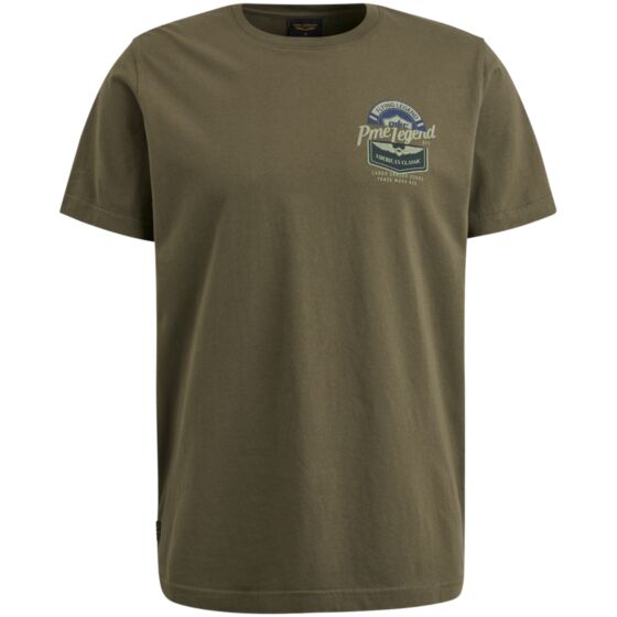 Short sleeve r-neck Ivy Green PTSS2404590-6415