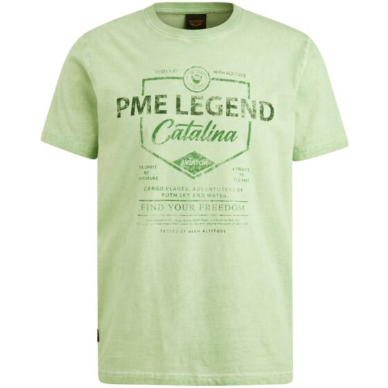 Short sleeve r-neck Quiet Green PTSS2504593-6258