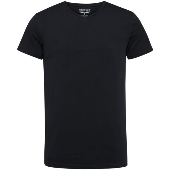 2-pack V-neck basic t-shirt Black PUW00230-999