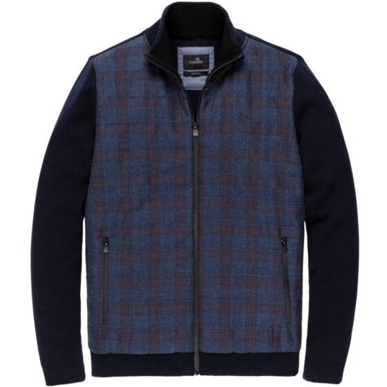 Zip jacket cotton polyamide materi VKC206374-5281