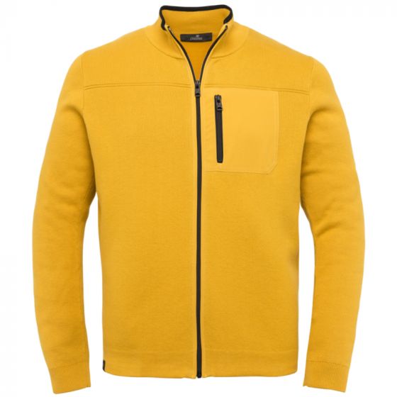 Zip jacket cotton Mineral Yellow VKC212364-1090
