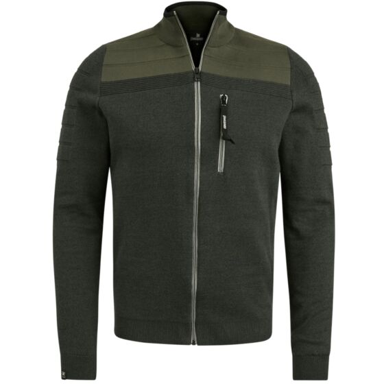 Zip jacket mouline Forest VKC2309364-6153